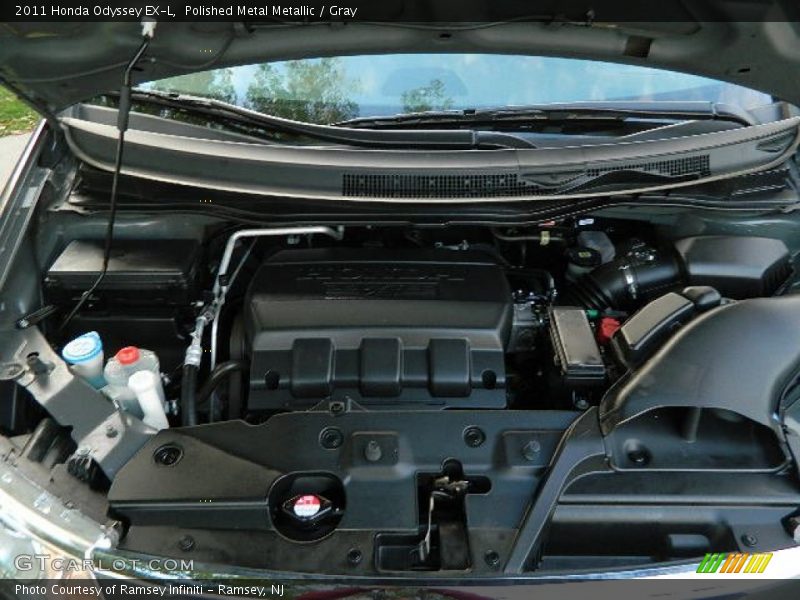 Polished Metal Metallic / Gray 2011 Honda Odyssey EX-L