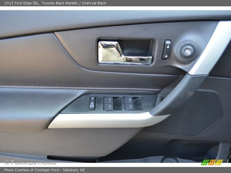 Tuxedo Black Metallic / Charcoal Black 2013 Ford Edge SEL