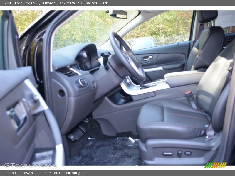 Tuxedo Black Metallic / Charcoal Black 2013 Ford Edge SEL