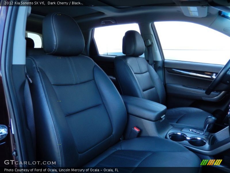 Dark Cherry / Black 2012 Kia Sorento SX V6