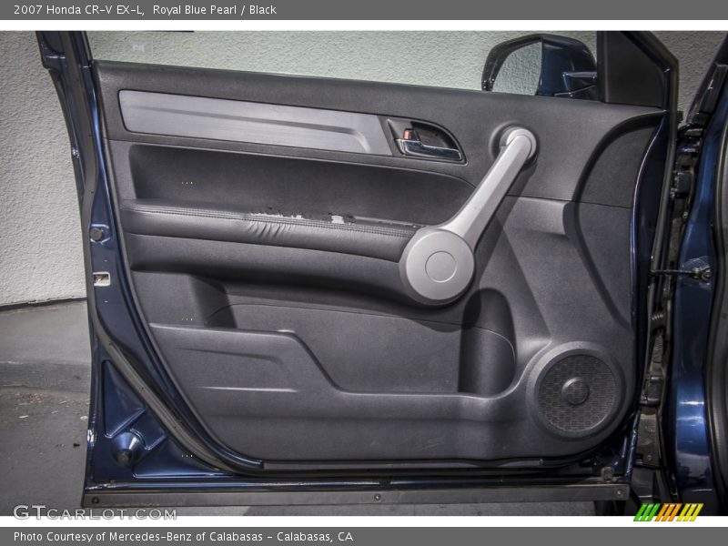 Royal Blue Pearl / Black 2007 Honda CR-V EX-L