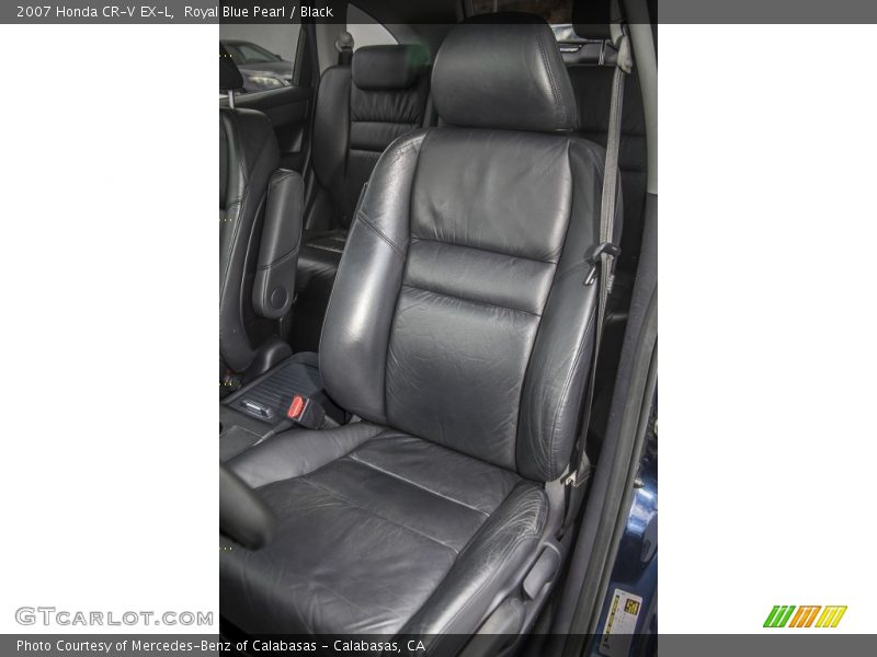 Royal Blue Pearl / Black 2007 Honda CR-V EX-L