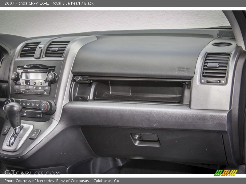 Royal Blue Pearl / Black 2007 Honda CR-V EX-L
