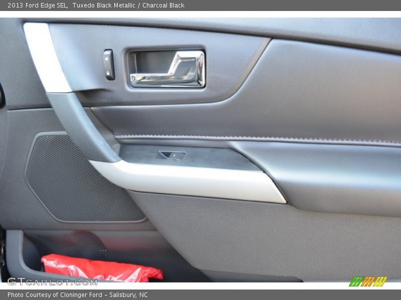 Tuxedo Black Metallic / Charcoal Black 2013 Ford Edge SEL