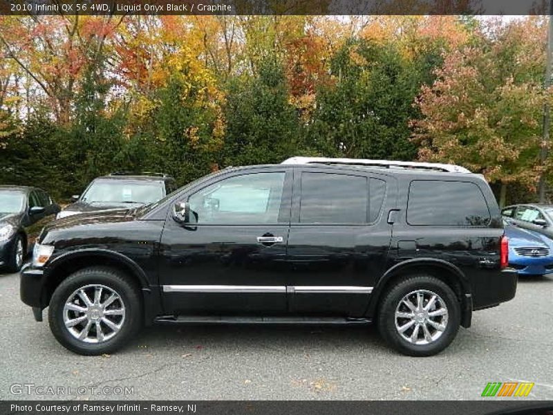 Liquid Onyx Black / Graphite 2010 Infiniti QX 56 4WD