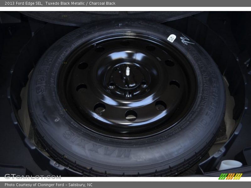 Tuxedo Black Metallic / Charcoal Black 2013 Ford Edge SEL