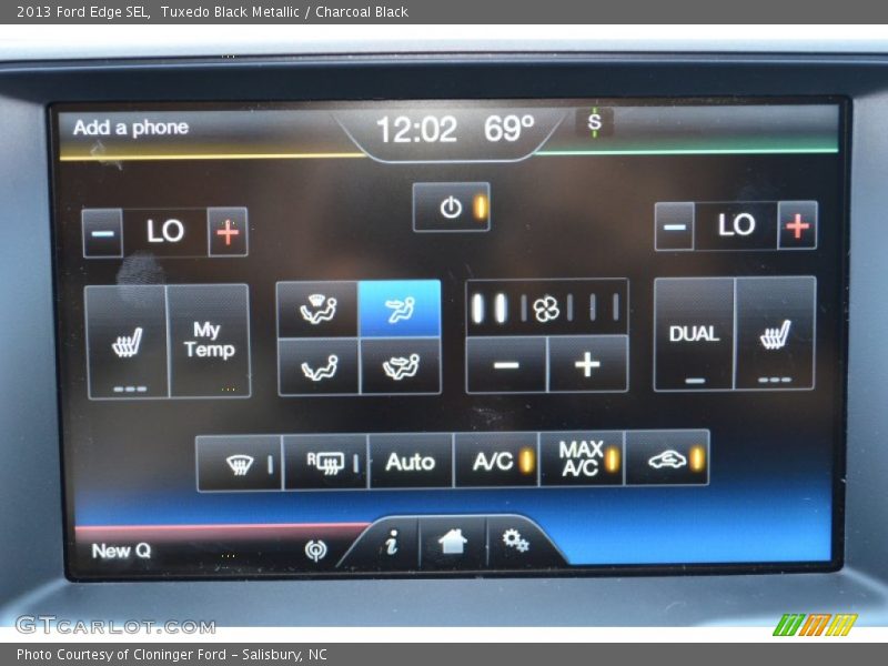 Tuxedo Black Metallic / Charcoal Black 2013 Ford Edge SEL