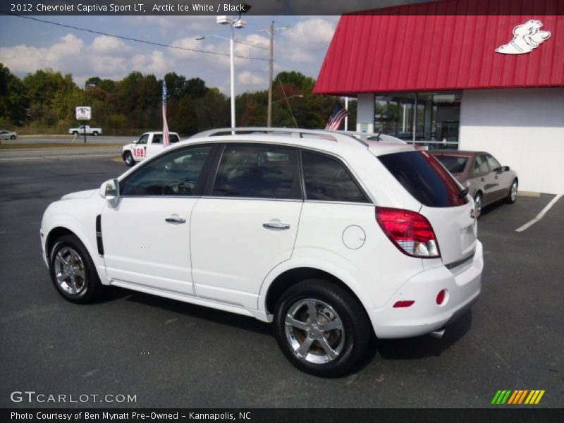 Arctic Ice White / Black 2012 Chevrolet Captiva Sport LT