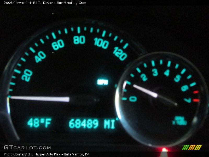 Daytona Blue Metallic / Gray 2006 Chevrolet HHR LT