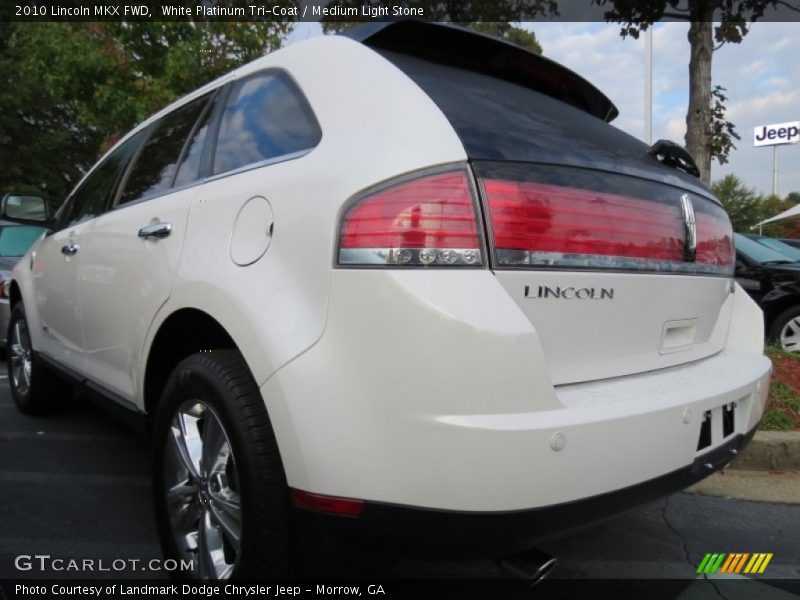White Platinum Tri-Coat / Medium Light Stone 2010 Lincoln MKX FWD