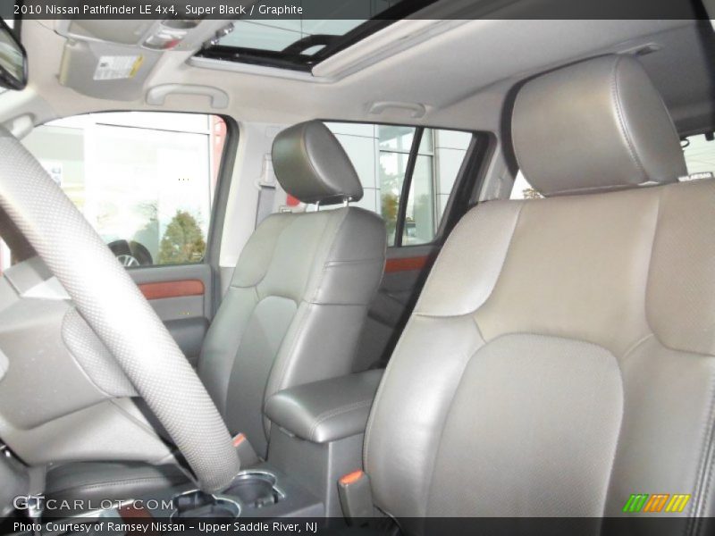 Super Black / Graphite 2010 Nissan Pathfinder LE 4x4