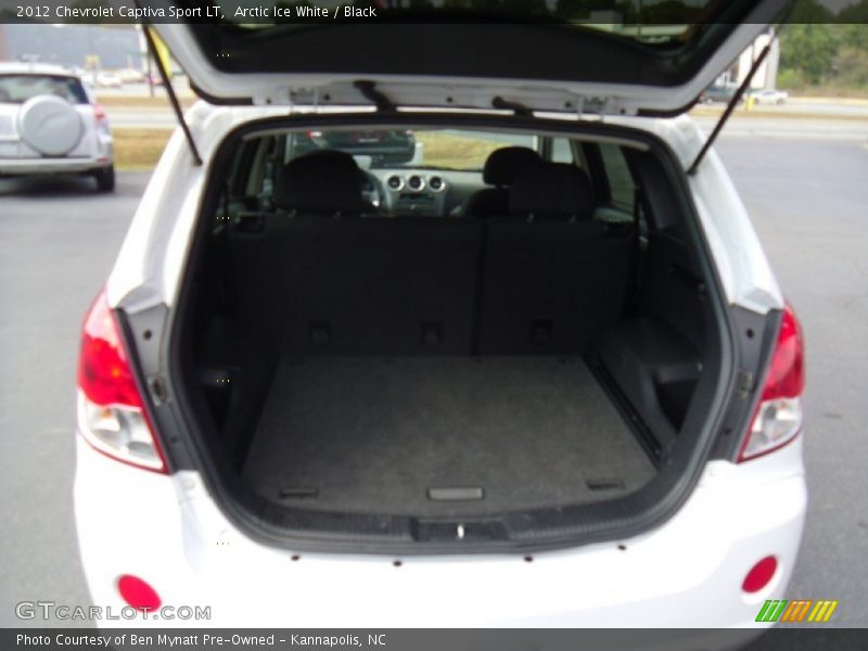 Arctic Ice White / Black 2012 Chevrolet Captiva Sport LT