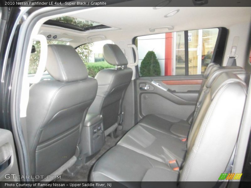 Super Black / Graphite 2010 Nissan Pathfinder LE 4x4