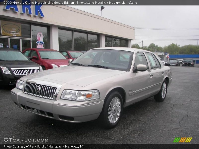 Smokestone Metallic / Medium Light Stone 2009 Mercury Grand Marquis LS Ultimate Edition