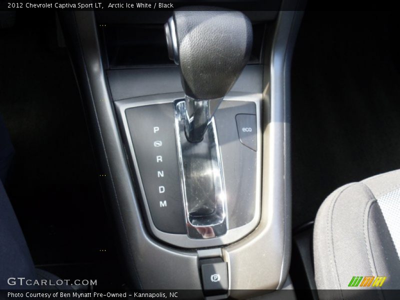 Arctic Ice White / Black 2012 Chevrolet Captiva Sport LT