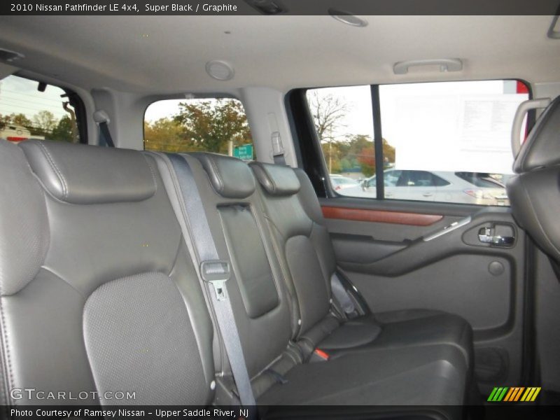 Super Black / Graphite 2010 Nissan Pathfinder LE 4x4