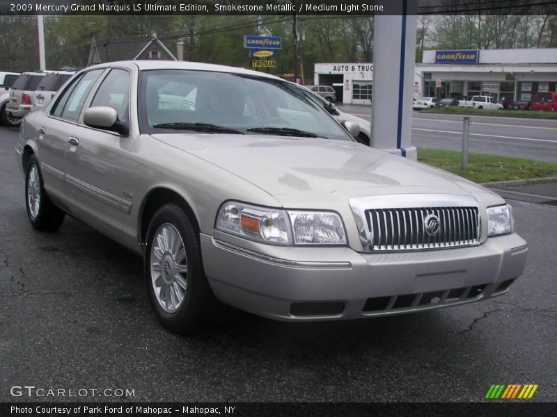 Smokestone Metallic / Medium Light Stone 2009 Mercury Grand Marquis LS Ultimate Edition