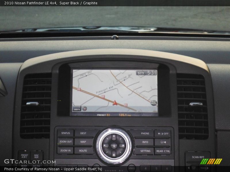 Super Black / Graphite 2010 Nissan Pathfinder LE 4x4