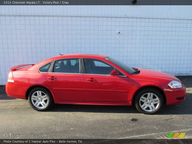 Victory Red / Gray 2013 Chevrolet Impala LT