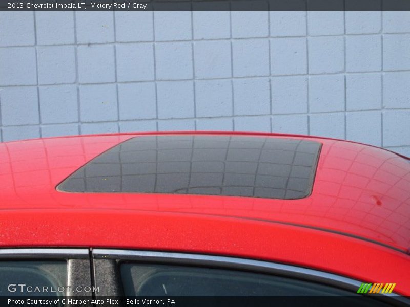 Victory Red / Gray 2013 Chevrolet Impala LT