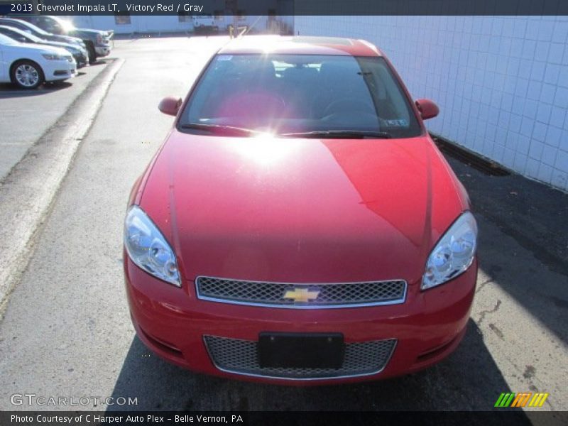 Victory Red / Gray 2013 Chevrolet Impala LT