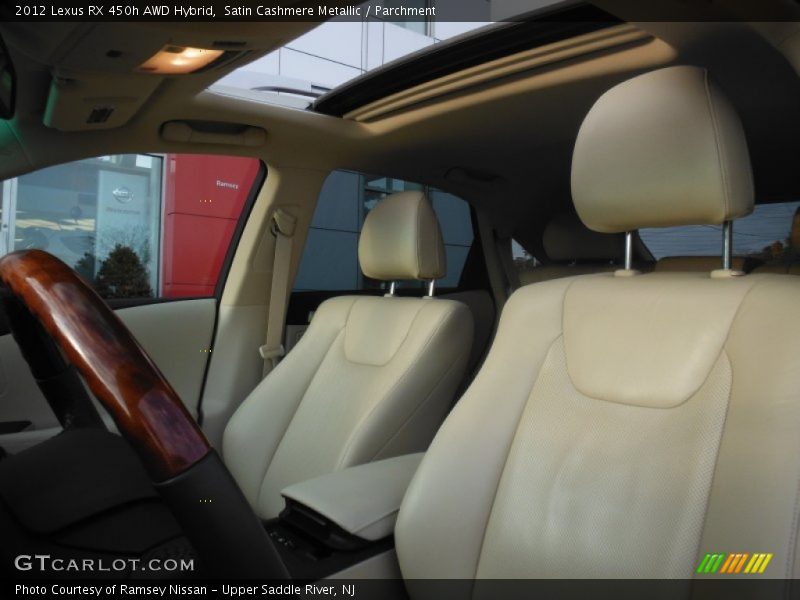 Satin Cashmere Metallic / Parchment 2012 Lexus RX 450h AWD Hybrid
