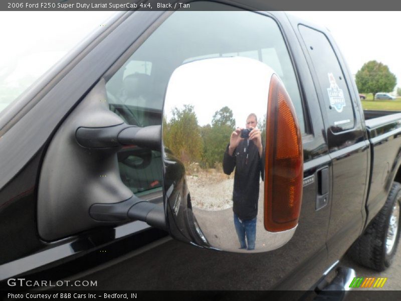 Black / Tan 2006 Ford F250 Super Duty Lariat SuperCab 4x4
