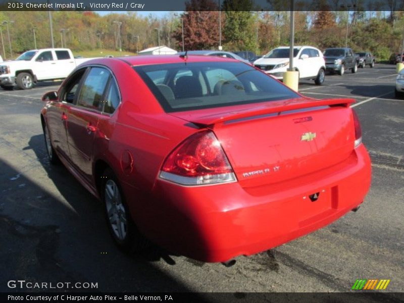 Victory Red / Gray 2013 Chevrolet Impala LT
