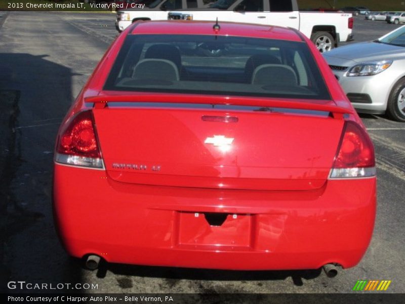 Victory Red / Gray 2013 Chevrolet Impala LT