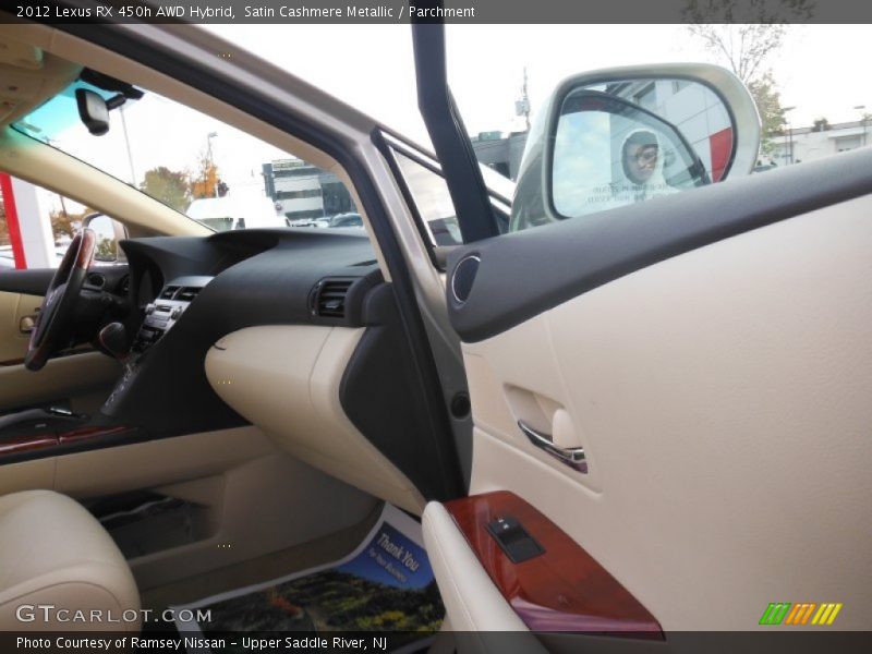 Satin Cashmere Metallic / Parchment 2012 Lexus RX 450h AWD Hybrid