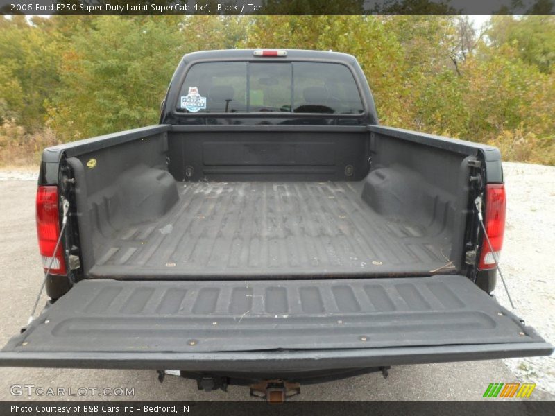 Black / Tan 2006 Ford F250 Super Duty Lariat SuperCab 4x4
