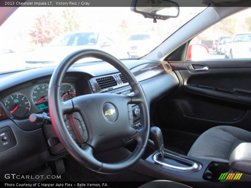 Victory Red / Gray 2013 Chevrolet Impala LT