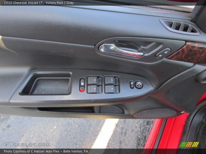 Victory Red / Gray 2013 Chevrolet Impala LT