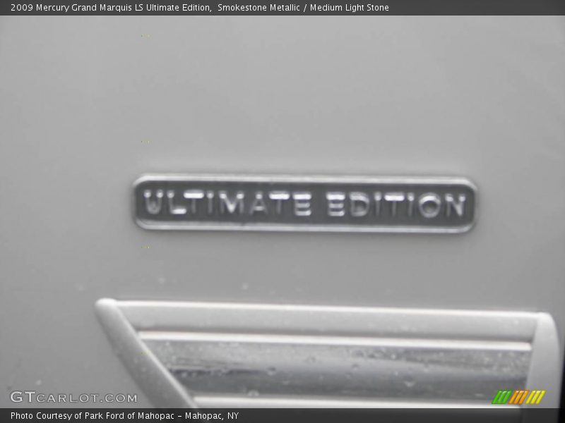 Smokestone Metallic / Medium Light Stone 2009 Mercury Grand Marquis LS Ultimate Edition