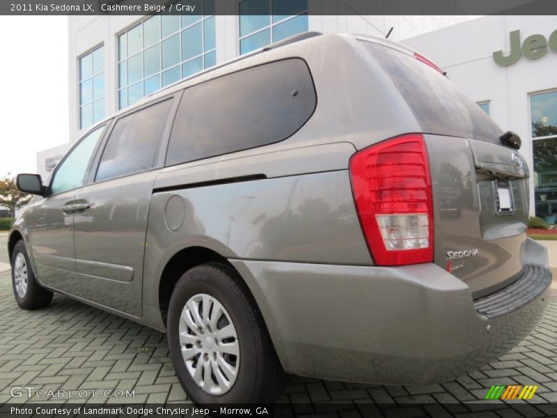 Cashmere Beige / Gray 2011 Kia Sedona LX