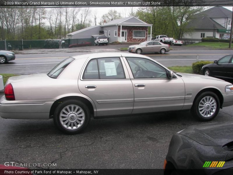 Smokestone Metallic / Medium Light Stone 2009 Mercury Grand Marquis LS Ultimate Edition