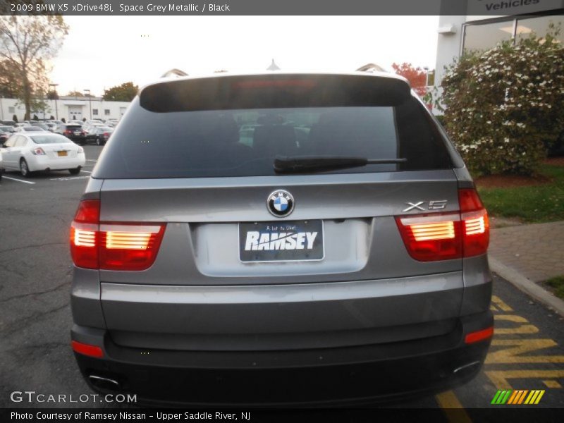 Space Grey Metallic / Black 2009 BMW X5 xDrive48i