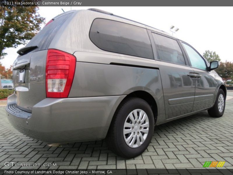 Cashmere Beige / Gray 2011 Kia Sedona LX