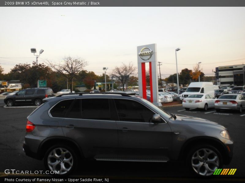 Space Grey Metallic / Black 2009 BMW X5 xDrive48i