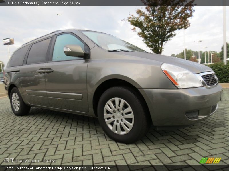 Cashmere Beige / Gray 2011 Kia Sedona LX