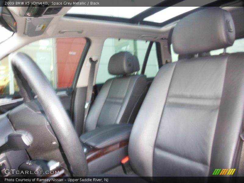 Space Grey Metallic / Black 2009 BMW X5 xDrive48i