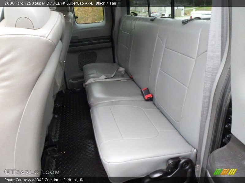 Black / Tan 2006 Ford F250 Super Duty Lariat SuperCab 4x4