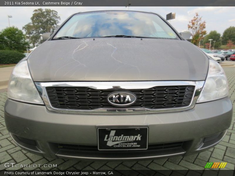 Cashmere Beige / Gray 2011 Kia Sedona LX