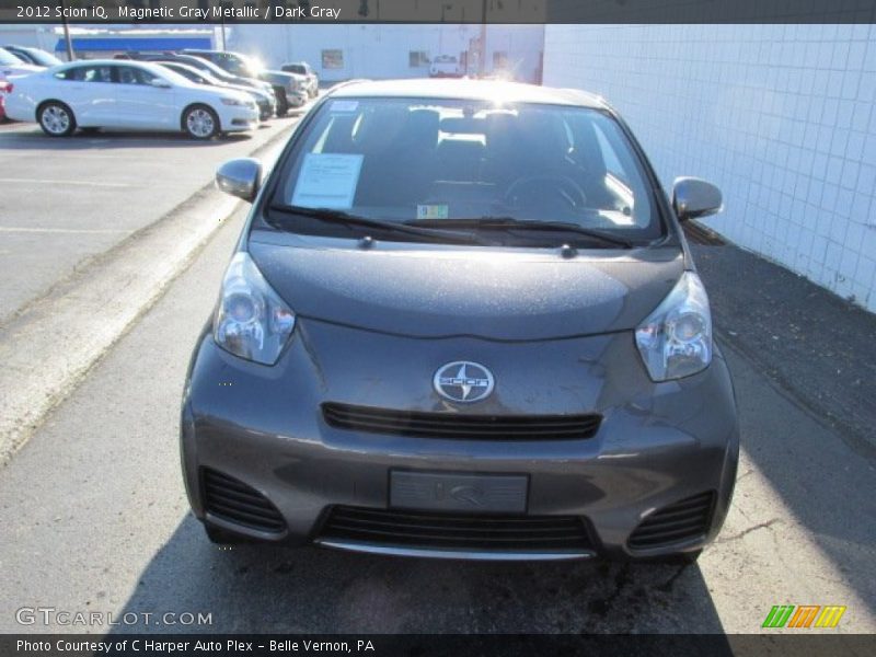 Magnetic Gray Metallic / Dark Gray 2012 Scion iQ