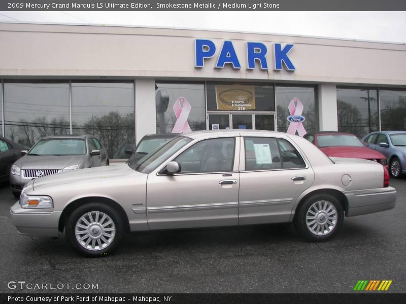 Smokestone Metallic / Medium Light Stone 2009 Mercury Grand Marquis LS Ultimate Edition
