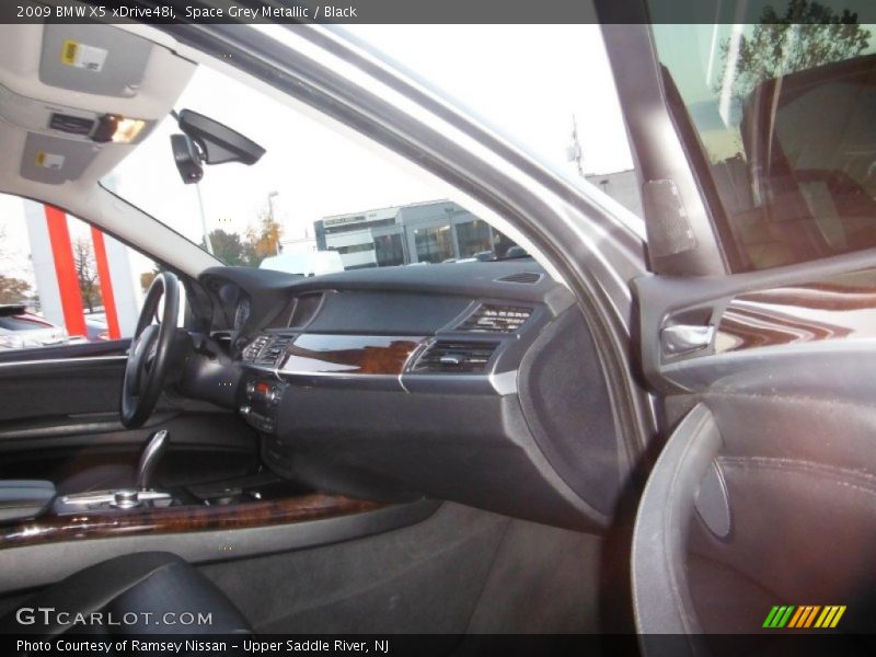 Space Grey Metallic / Black 2009 BMW X5 xDrive48i