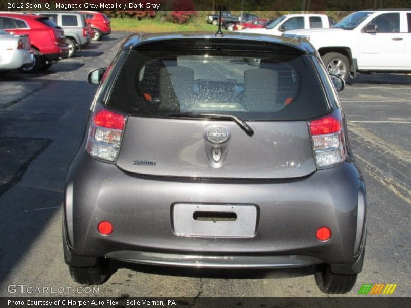 Magnetic Gray Metallic / Dark Gray 2012 Scion iQ