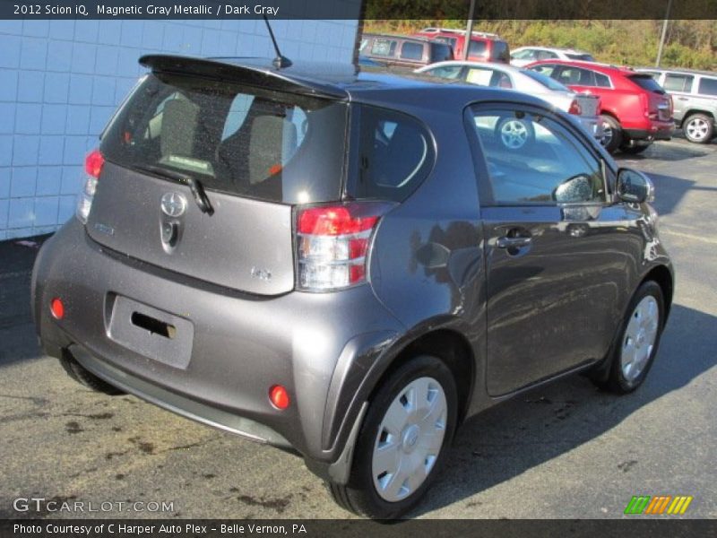 Magnetic Gray Metallic / Dark Gray 2012 Scion iQ