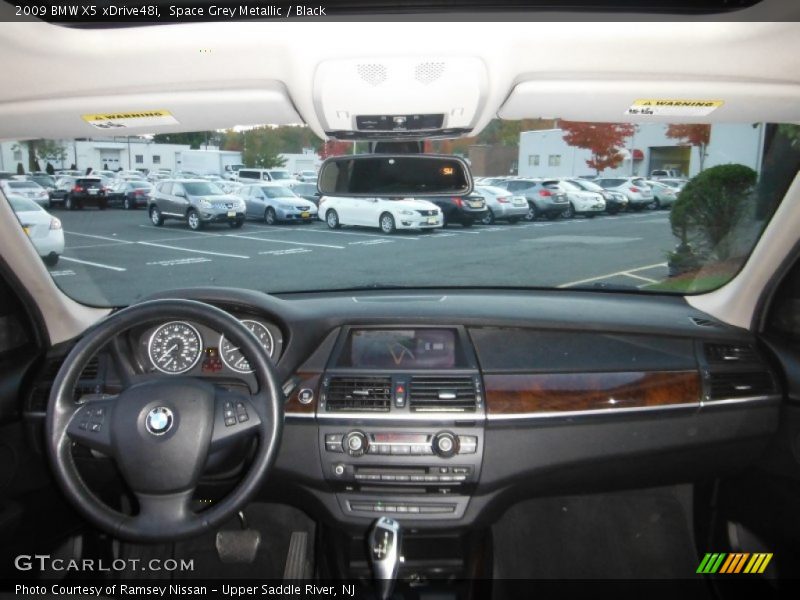 Space Grey Metallic / Black 2009 BMW X5 xDrive48i