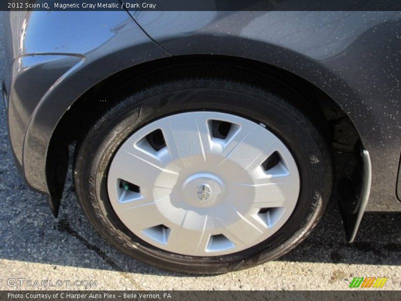 Magnetic Gray Metallic / Dark Gray 2012 Scion iQ